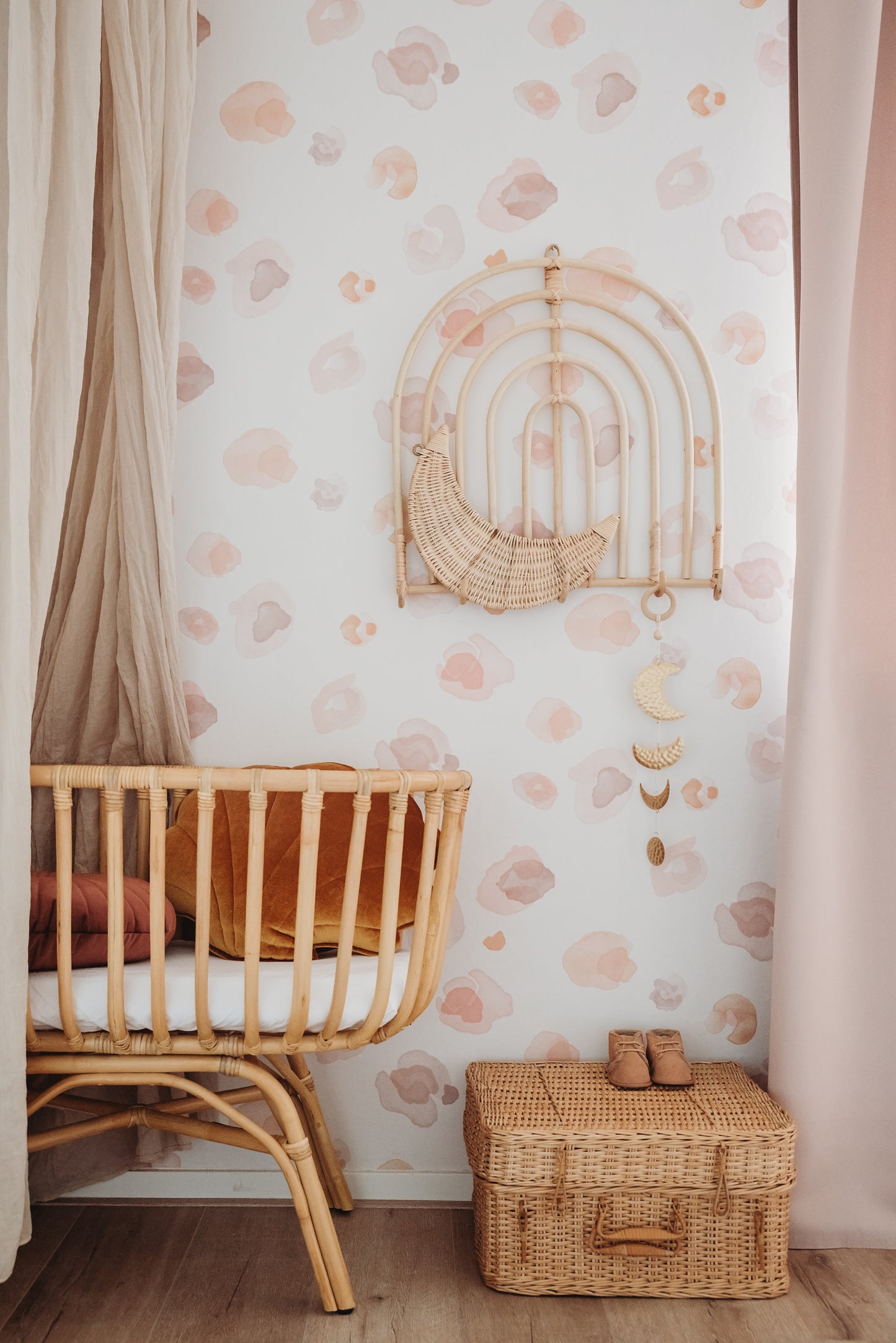 Behang Vintage Leopard